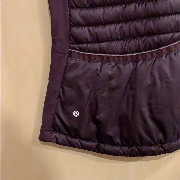 NWOT Lululemon Purple Down for a Run Vest - Picture 4 of 5